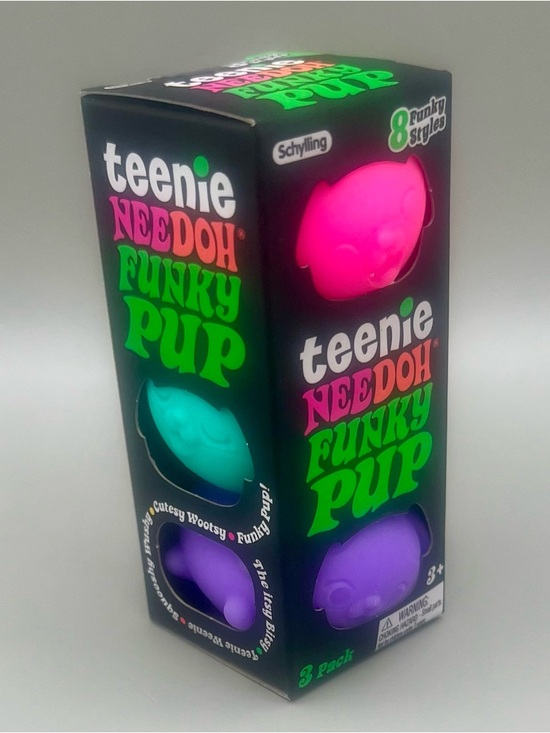 Schylling Other - Schylling NeeDoh Teenie Funky Pups ~ 3 Pack 
Pink/Blue/Purple 🩷🩵💜 Collection NEW